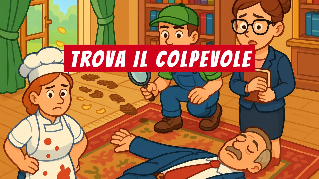 Solo chi ha un vero intuito da detective riesce a risolvere questo indovinello: scopri se sei più intelligente della media!"