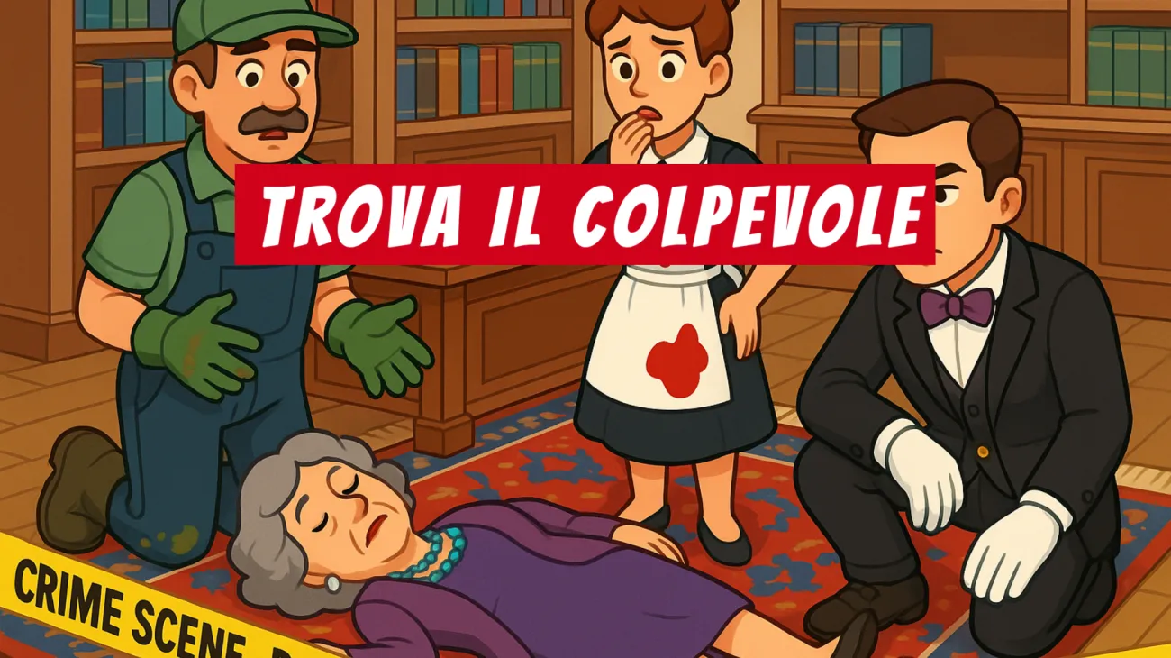 Solo i veri geni riescono a risolvere il mistero della villa: riuscirai a scoprire chi è l’assassino prima di leggere la soluzione?"