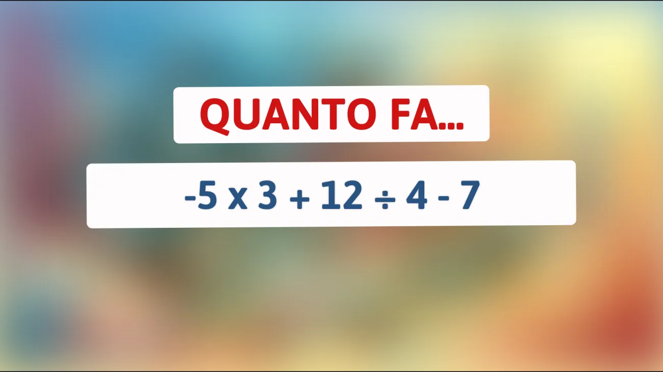 \"Solo i veri geni risolvono questo enigma matematico in 30 secondi: puoi farcela anche tu?\""