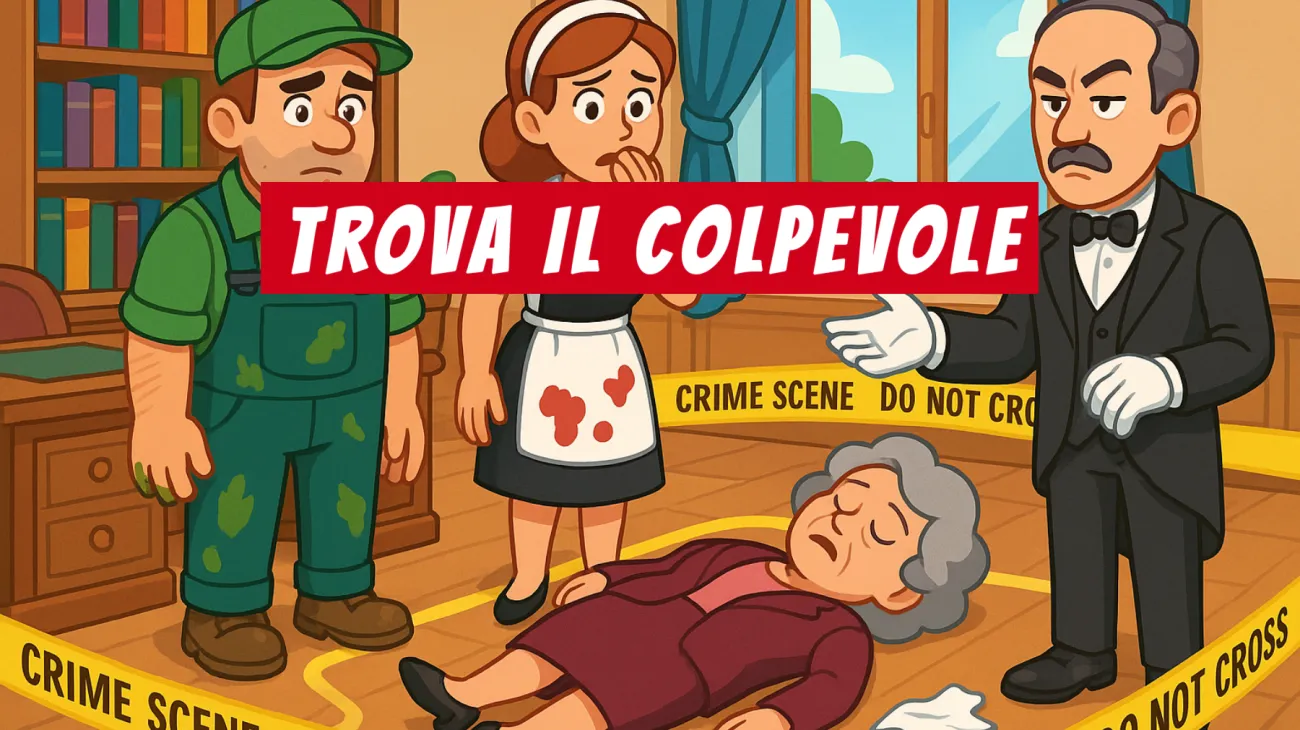 Riesci a risolvere il Giallo della Villa? Solo il 1% indovina il vero assassino di Lady Pemberton! Sfida la tua intelligenza"